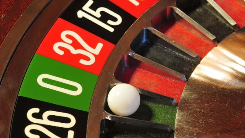 In Roulette, the wheel has 37 slots numbered 0 to 36