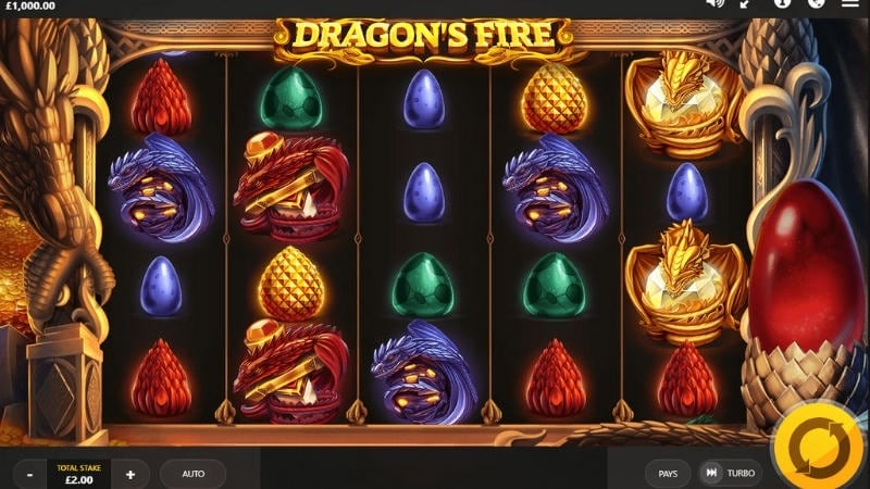 Fiery Dance is the hottest dragon fire slot game